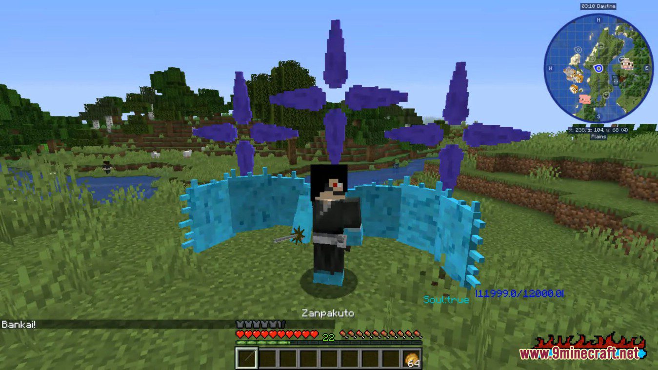 description_4 Bleach Vibes Mod (1.16.5) - Мод на аниме 