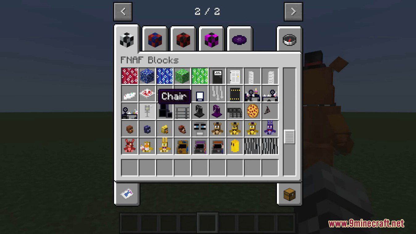 description_1 The Five Nights at Freddy's Mod 1.18.2 - оформление FNaF