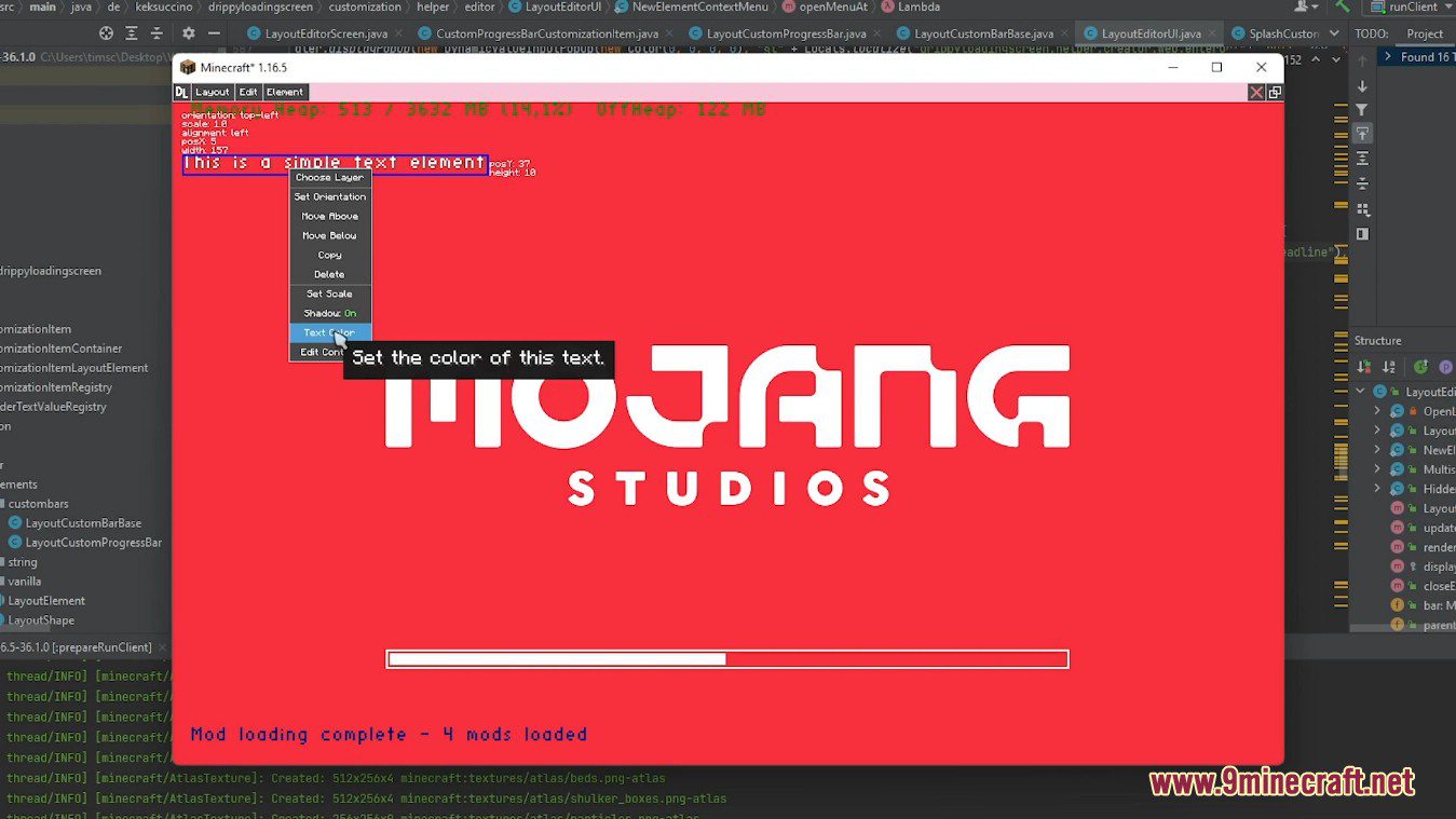 description_2 Drippy Loading Screen Mod (1.20.4) - Customize Minecraft loading