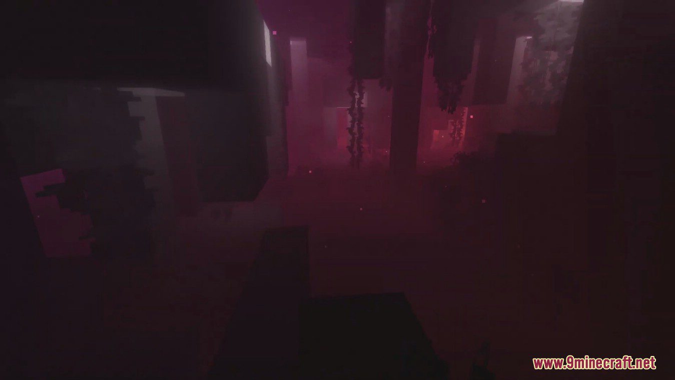 description_6 Ominous Shaders 1.20.4 - um pacote colorido de sombreadores de neblina