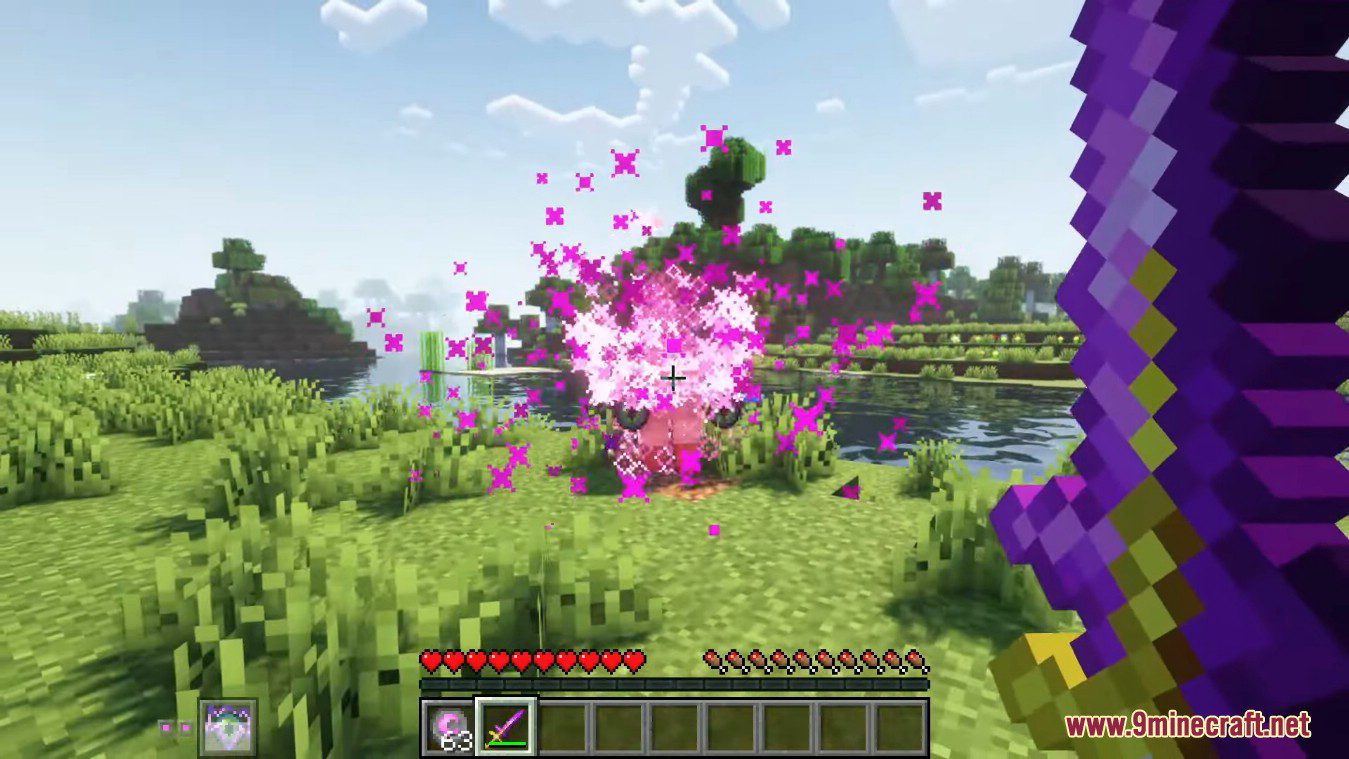 description_4 Spellblades and Such Mod 1.20.1 - Magic claymore, magic orbs