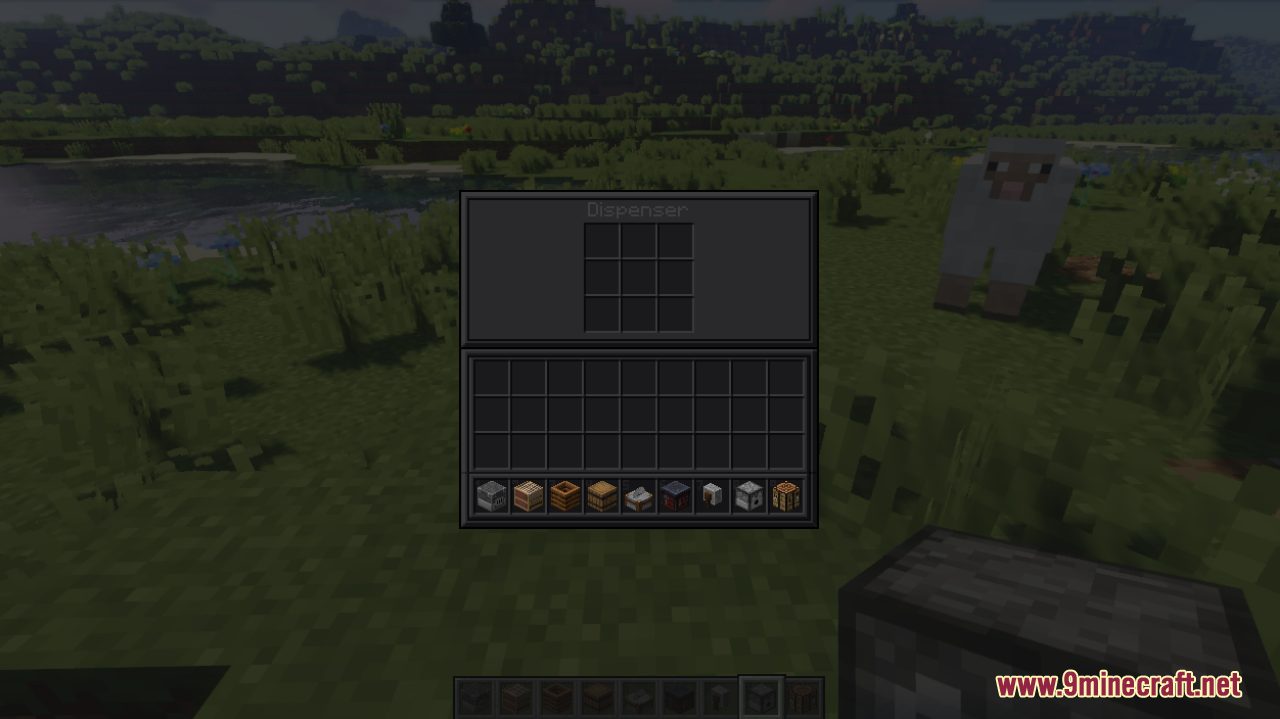 description_9 Dark GUI Reimagined Resource Pack (1.20.2, 1.20.1, 1.20) - текстур-пак