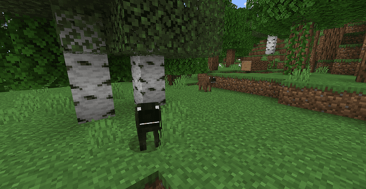 image 1 for Дополнение "Собаки+" (1.20) - MCPE/Bedrock Mod