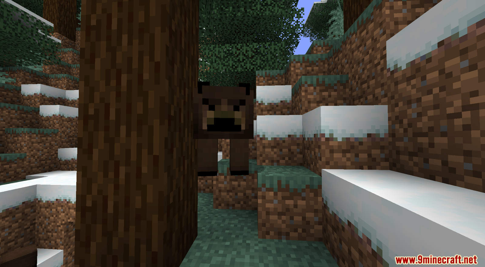 description_3 Grizzly Bear Mod 1.20.1 - Territorial neutral mob