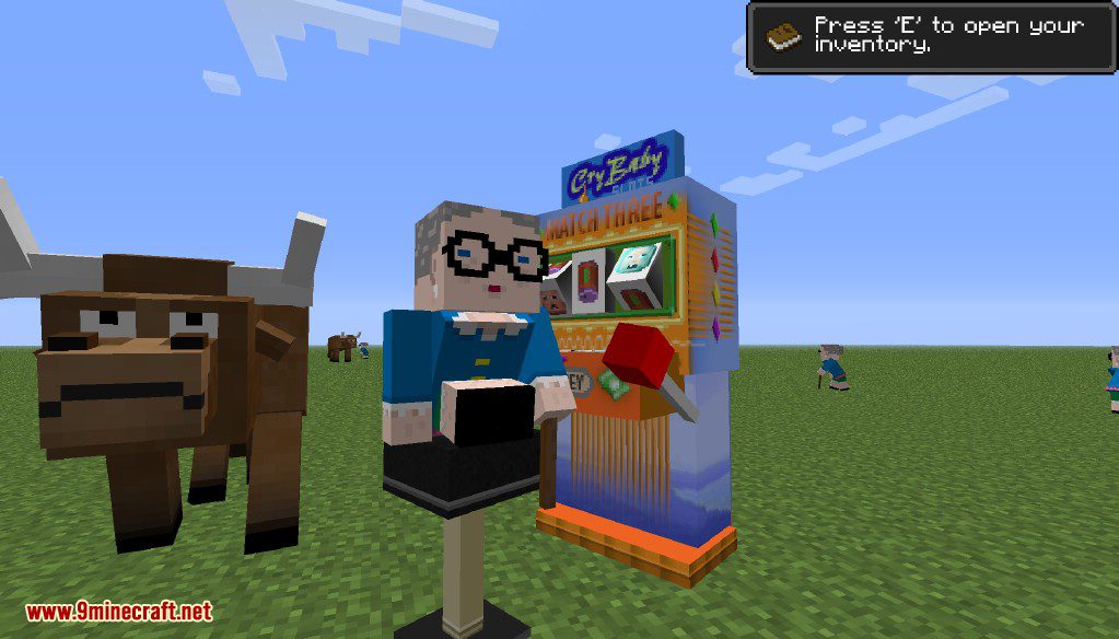 description_0 Más Creeps y Weirdos Mod (1.12.2) - Big Baby, Lolipop Man...