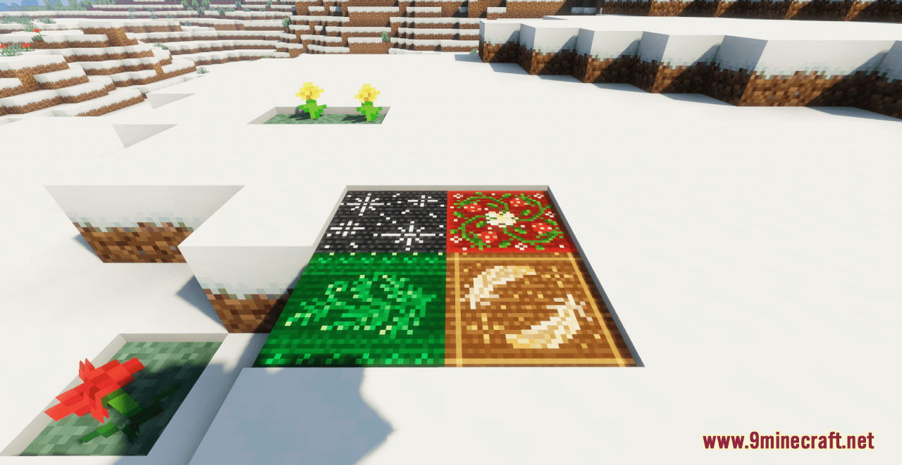 description_6 Buul0chka's Carpets Resource Pack (1.19.3, 1.19.2, 1.19) - текстур-пак