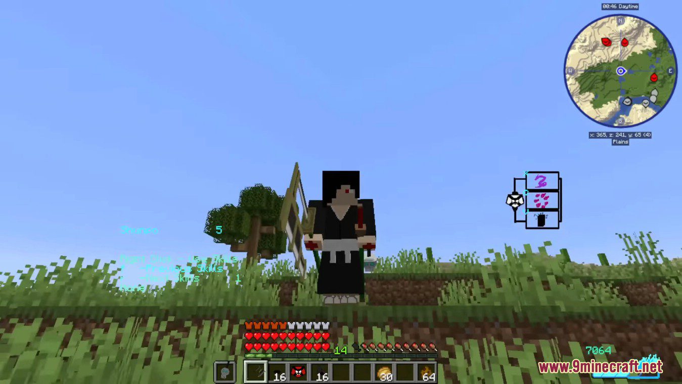 description_7 Bleach Awaken Mod (1.16.5) - Аниме Bleach, Fighting Hollow