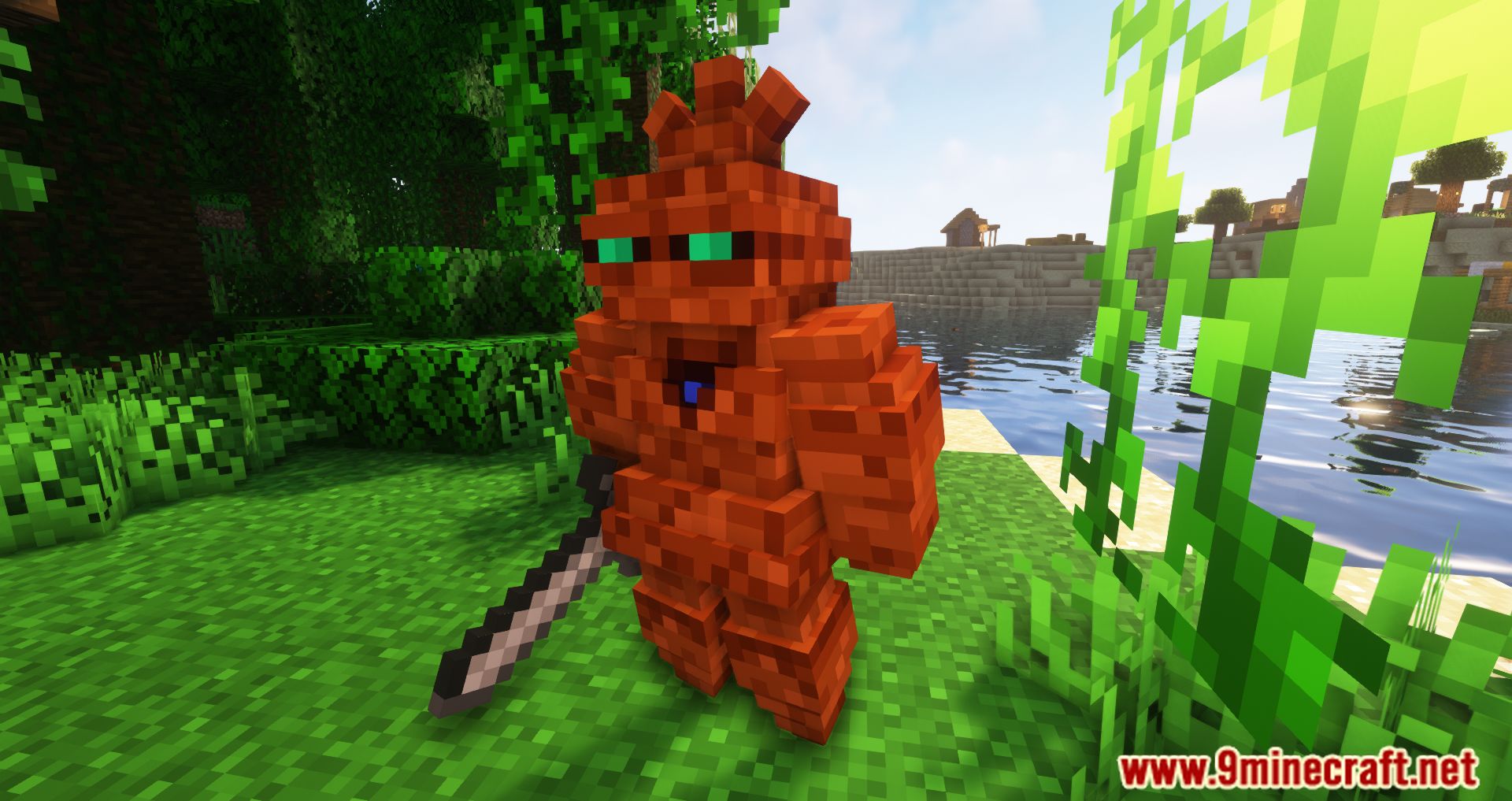 description_8 Hostile Mobs and Girls Mod (1.20.1) - Beware, monster girls!