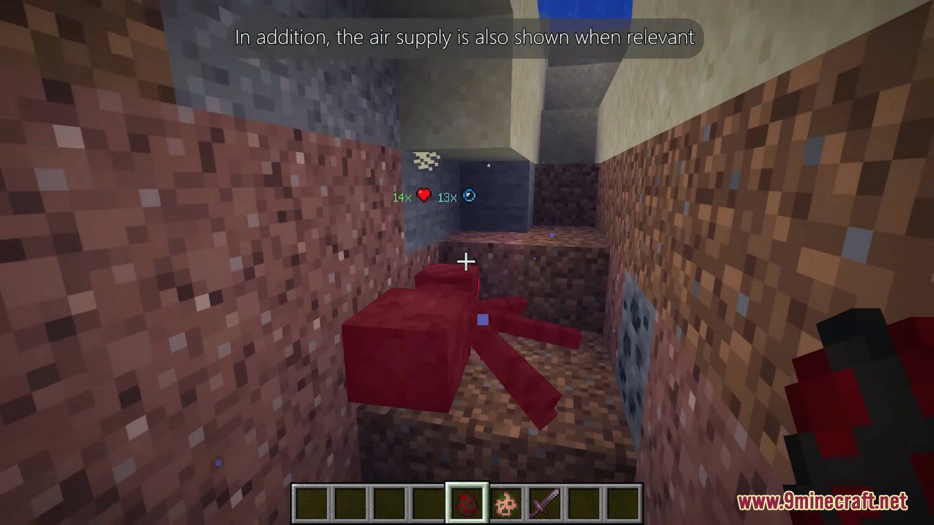 description_6 Mob Plaques Mod (1.20.1) - a neat little attribute for mobs