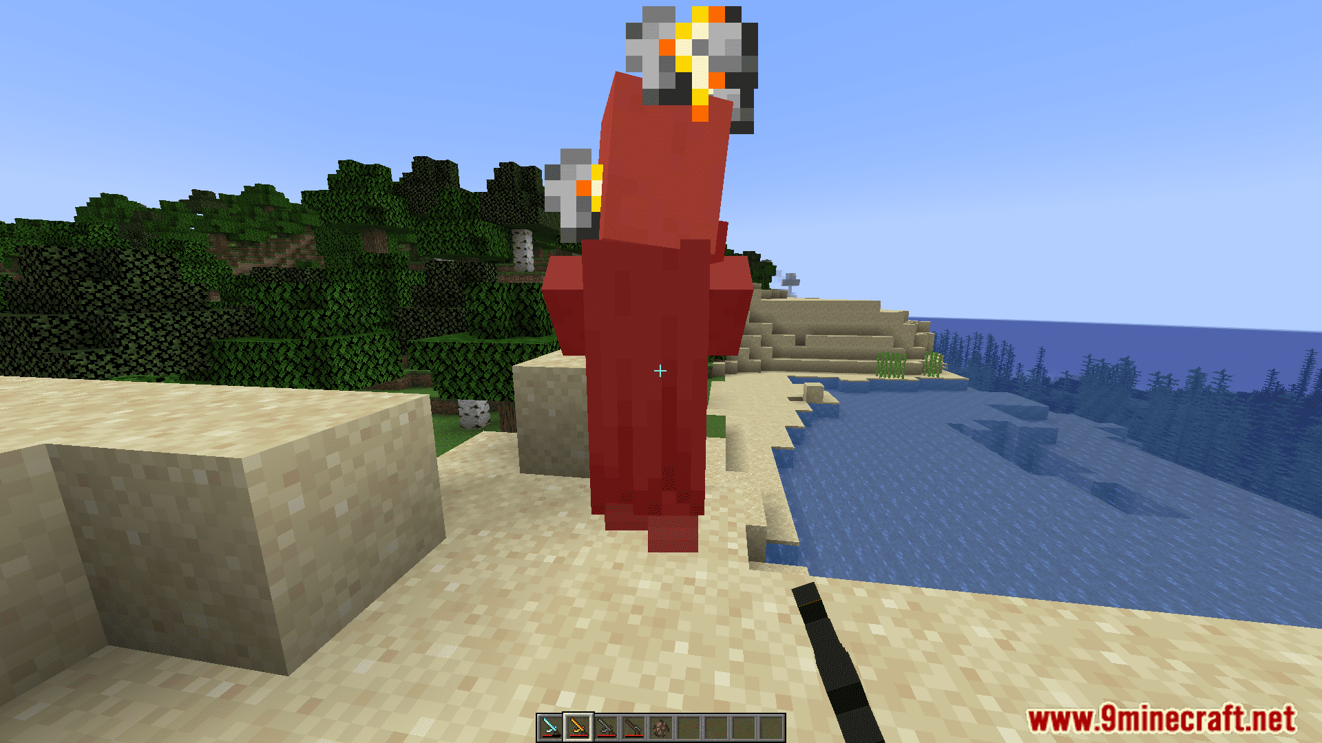 description_3 Yamato Gun Mod (1.20.4) is a revolutionary change in combat in Minecraft.