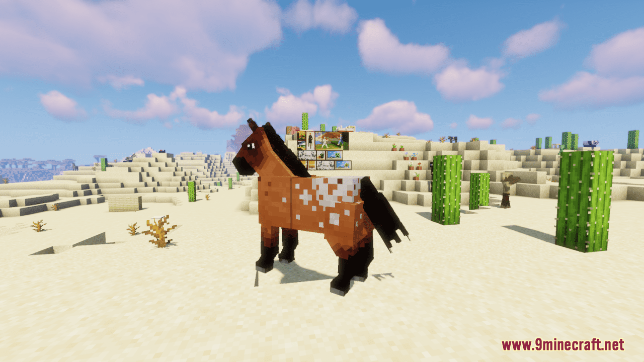 description_5 Better Horses Resource Pack (1.20.4, 1.19.4) - texture pack