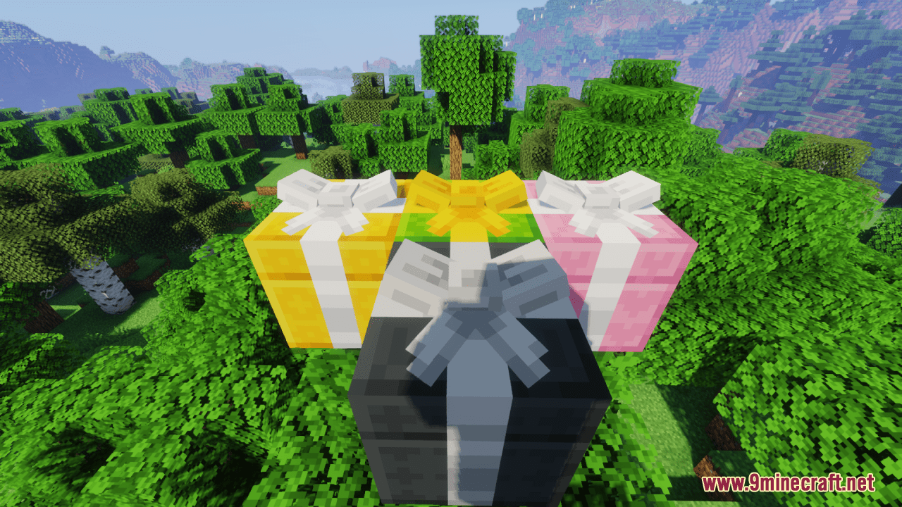 description_4 Shulker Gift Boxes Resource Pack (1.19.4, 1.19.2) - Текстурный пакет