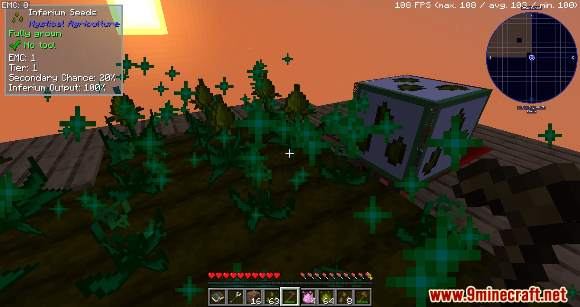description_14 Mystic Block Modpack (1.16.5) - Focus on traveling through the sky block