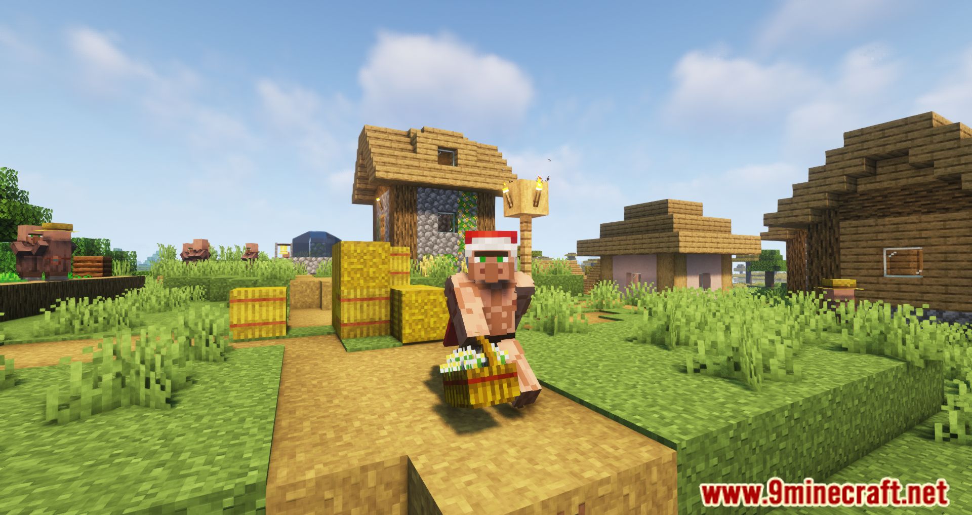 image 7 for Floral Enchantment Mod (1.20.4) - база украшена цветами