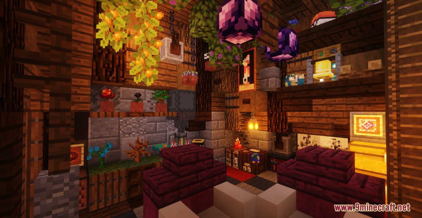 description_4 Fantasy Observatory Building Map (1.18.1) - Lonely Observer