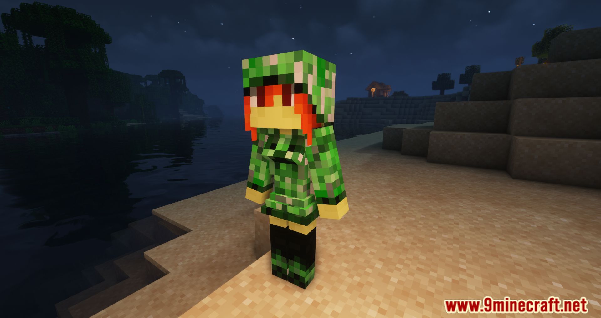 description_4 Hostile Mobs and Girls Mod (1.20.1) - Beware, monster girls!