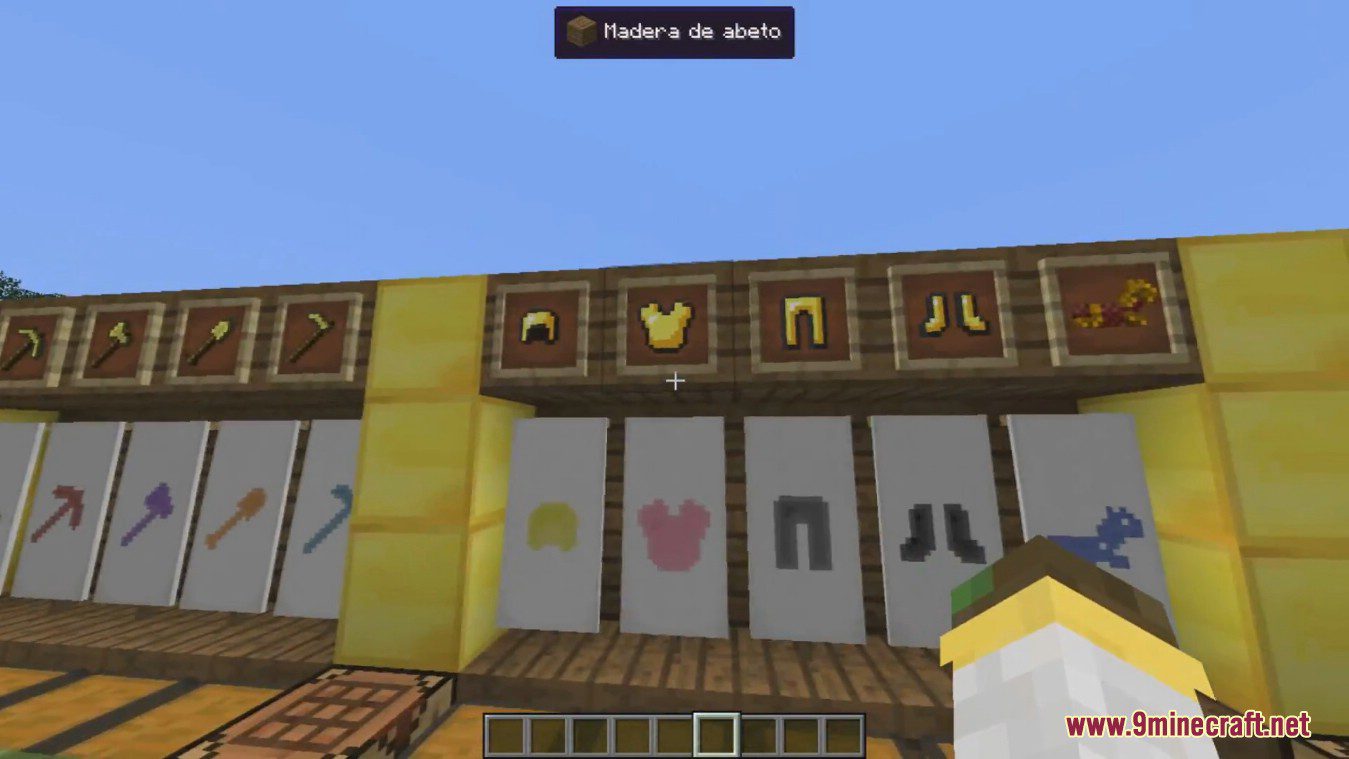 description_1 Additional banners mod 1.20.4 - Endless patterns