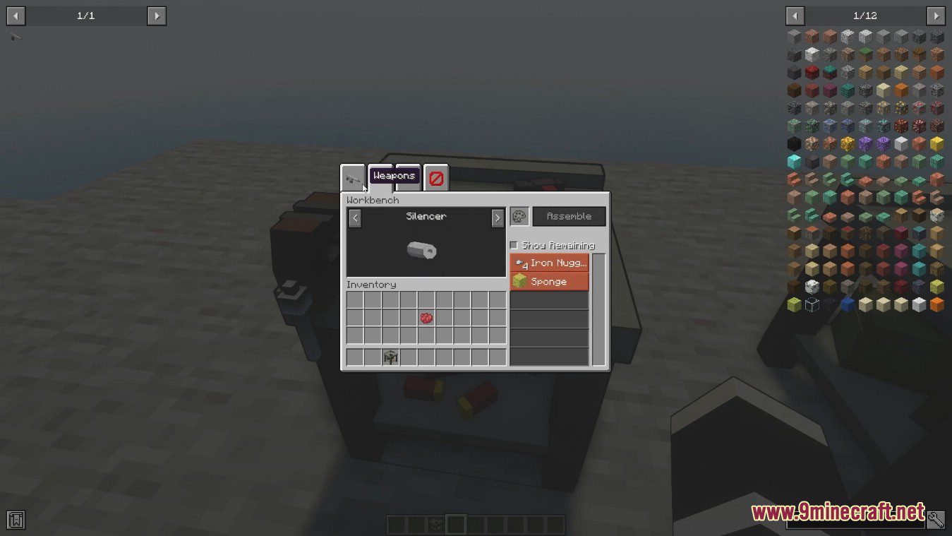 description_11 Mo' Guns Mod (1.19.2) - automatic, pistol and SMG weapons