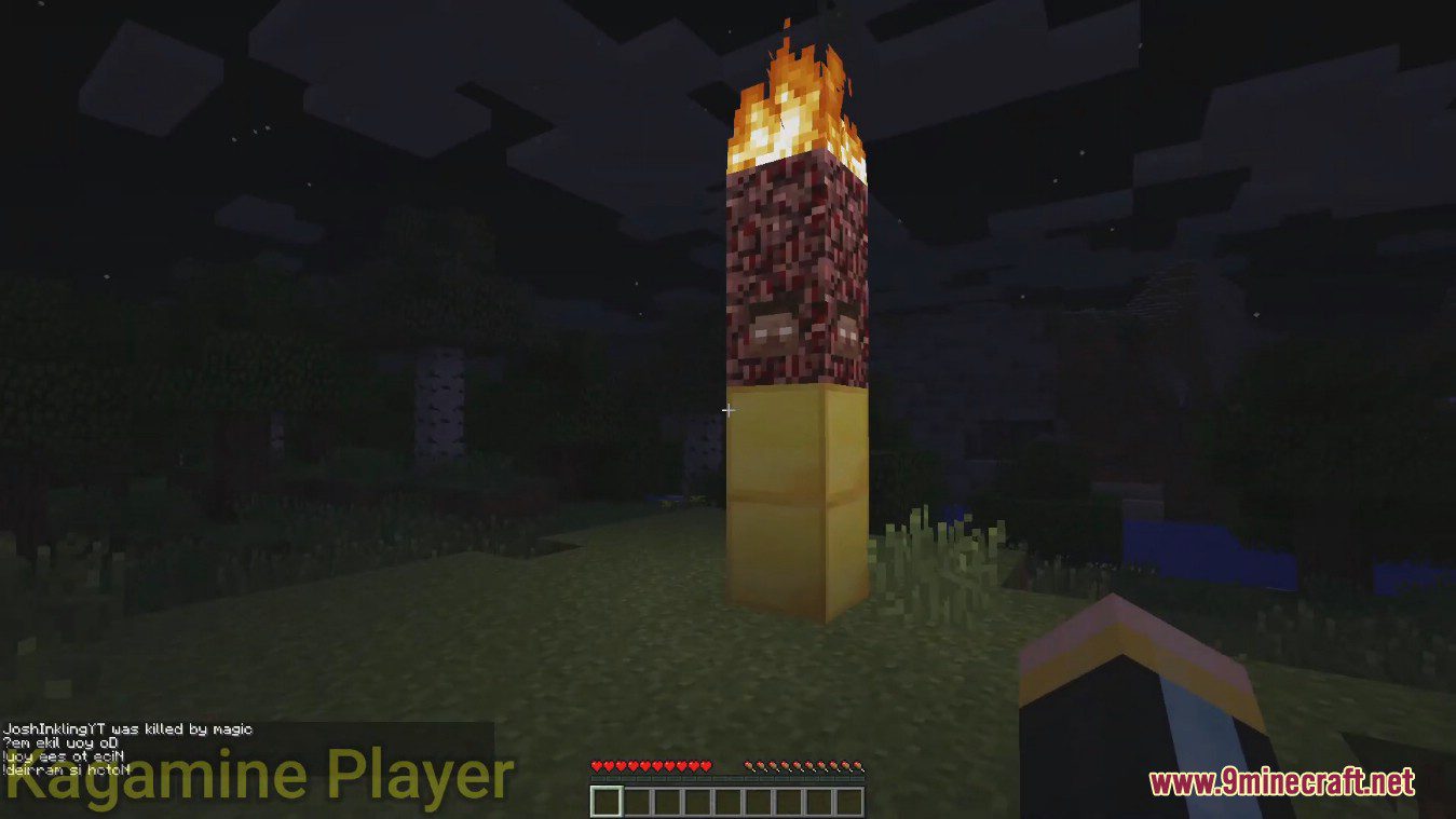 description_4 Herobrine Classic Mod (1.7.10) - fictional creepypasta character