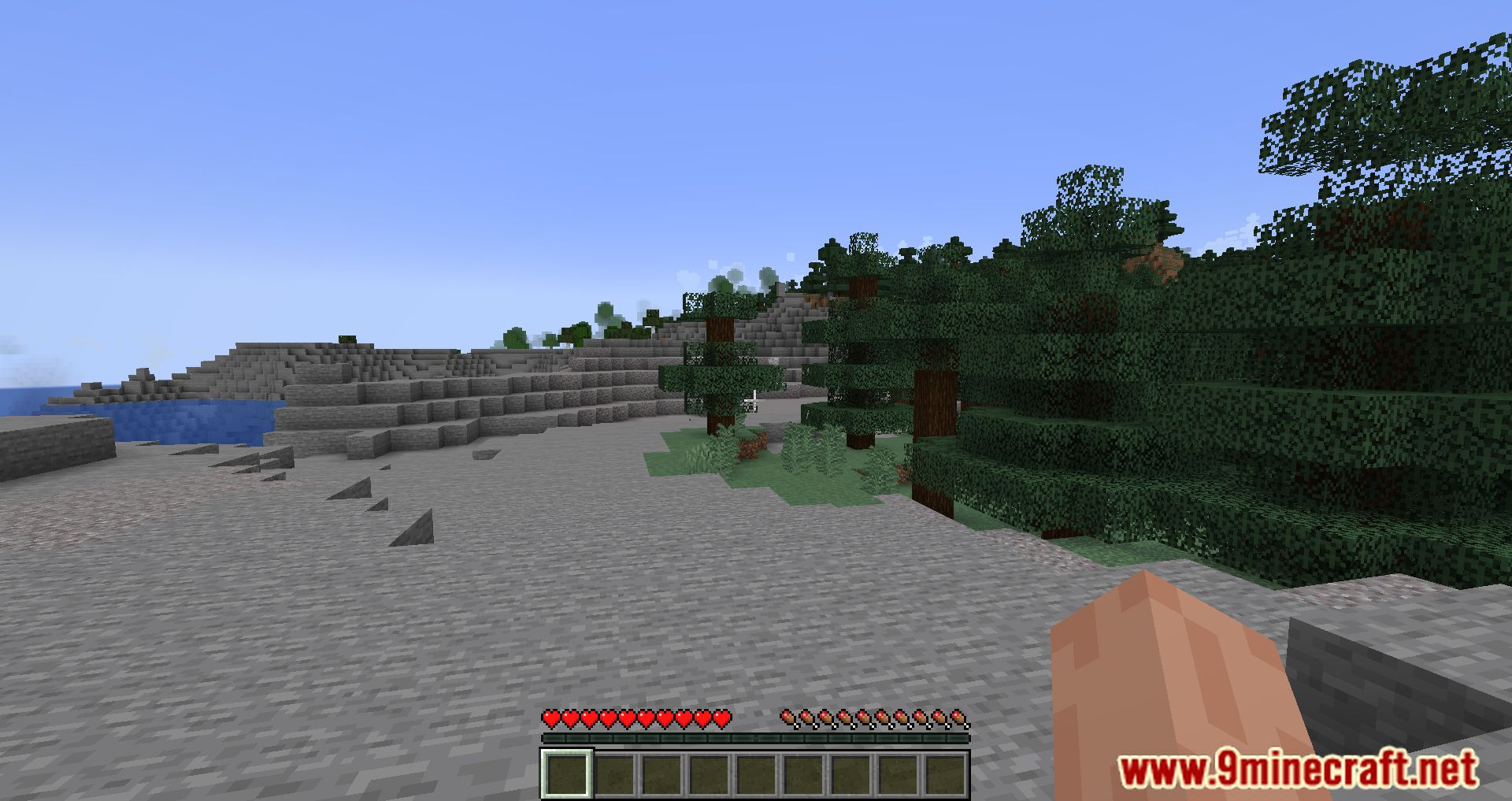 description_1 Auto HUD Mod (1.20.4) Fabric version - A mod that allows you to know when to hide an image
