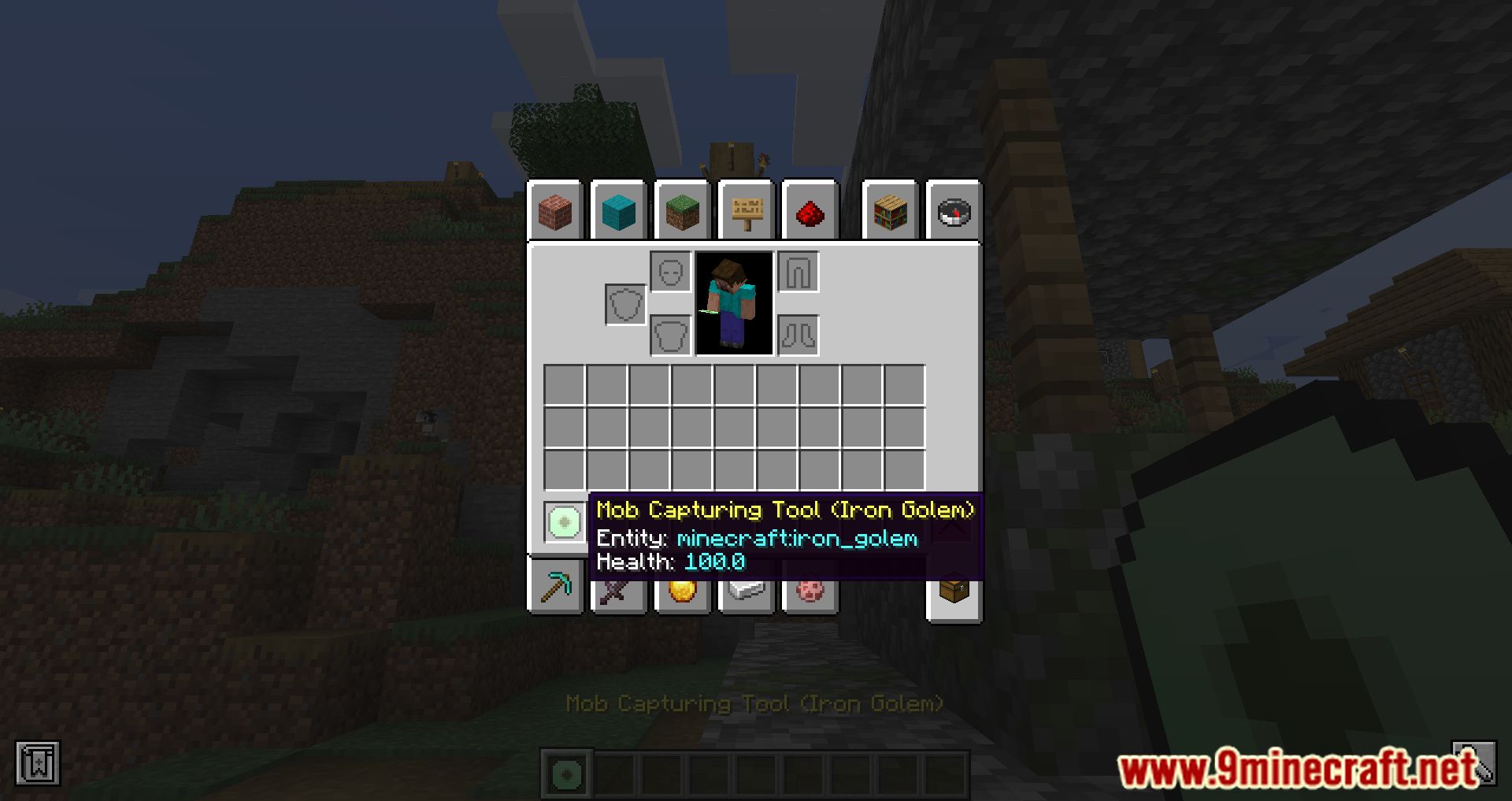 description_11 Mob Capturing Tool Mod (1.20.1) - Capture mobs