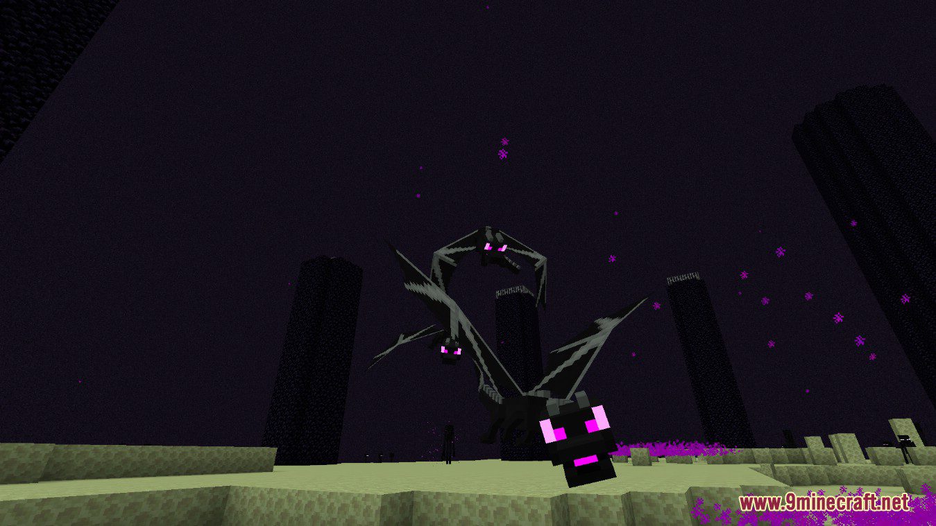 description_3 Ender Trigon Mod (1. 20. 4) - versão hardcore do Ender Dragon