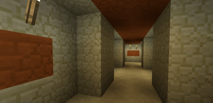 description_0 Pasillos trenzados | Mapa de Minecraft