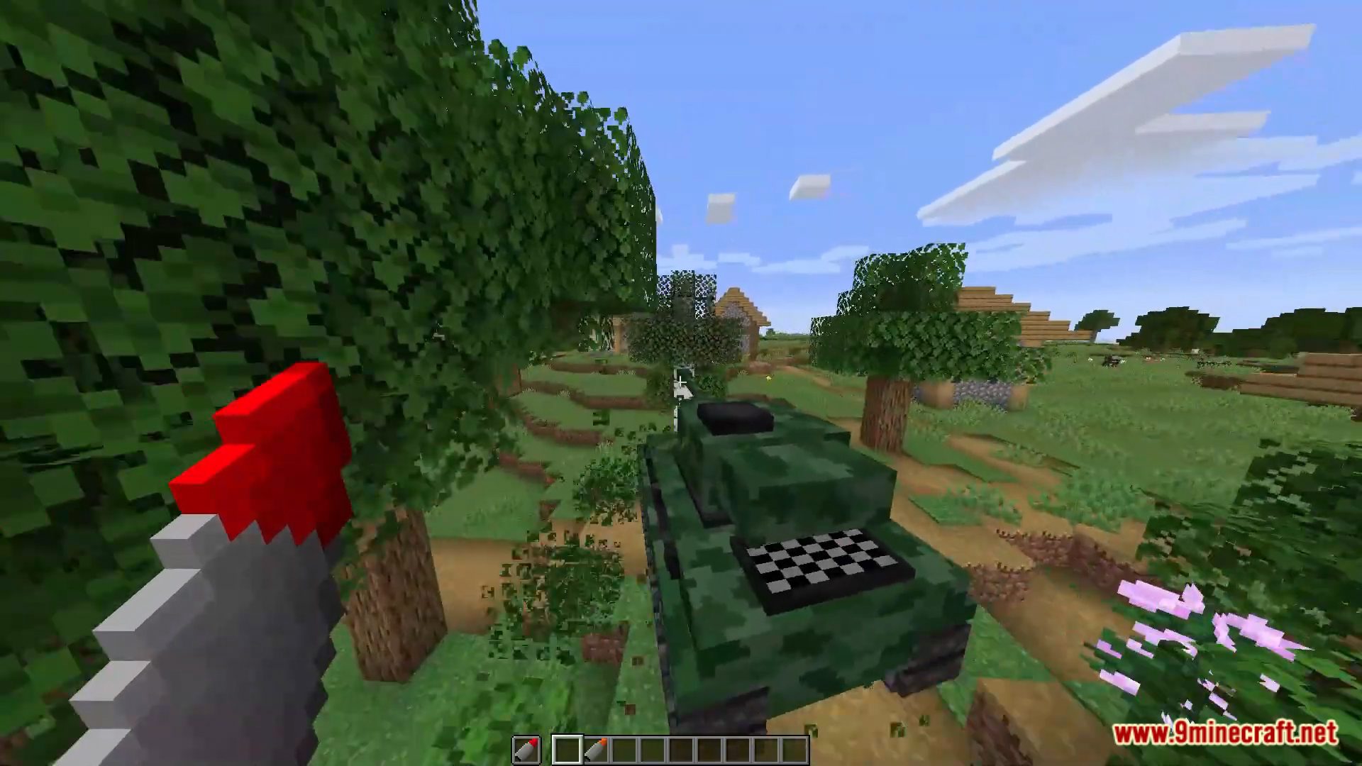 description_2 Tanks Data Pack (1.19.4, 1.19.2) - Controllable tanks!