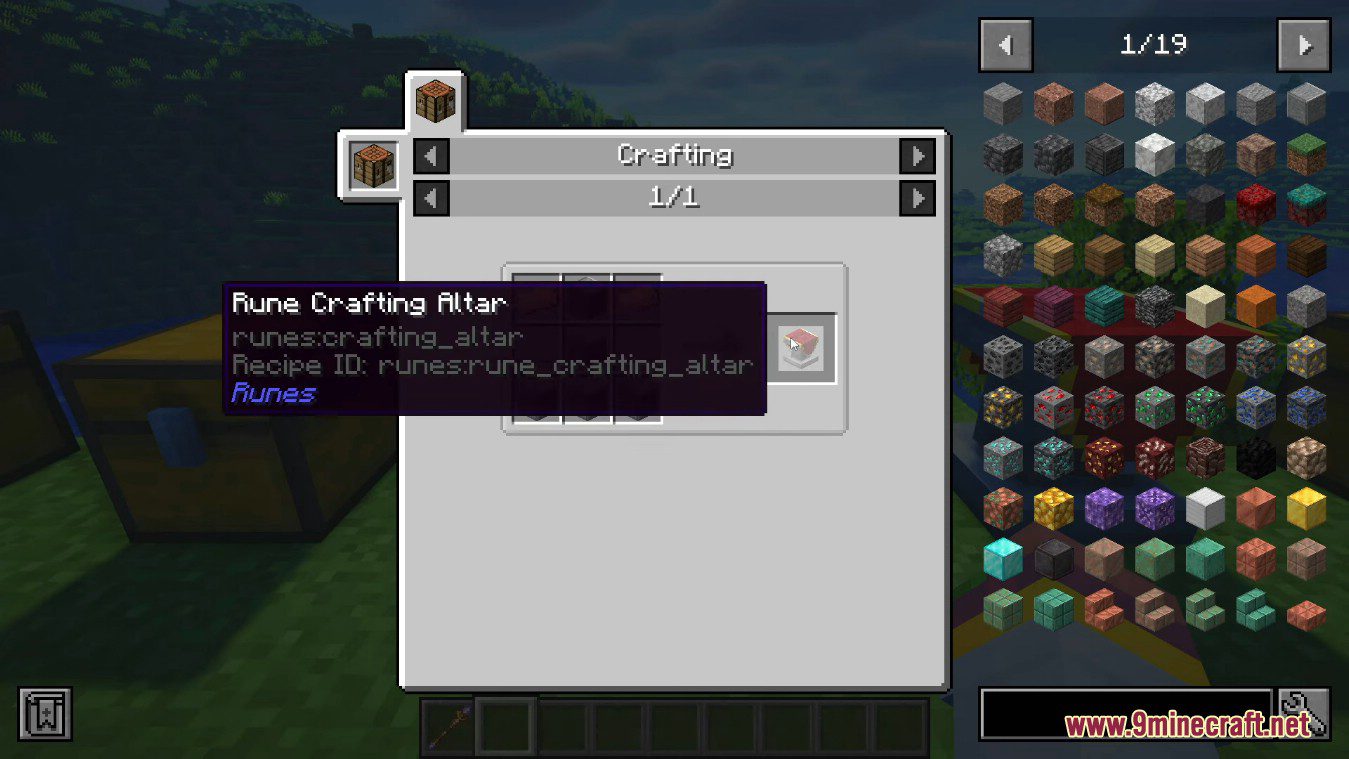 description_2 Runes Crafting Mod 1.20.1 – Rune Stones for Spells