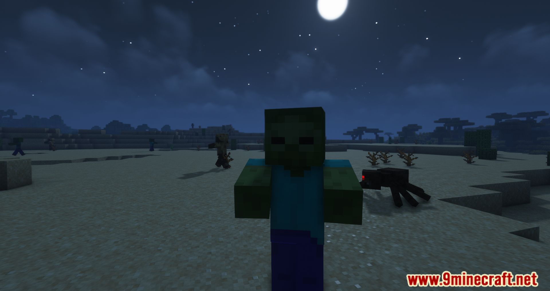 description_6 Generación En Mod de Generación (1.16.5) - cambia el radio de generación de las criaturas.