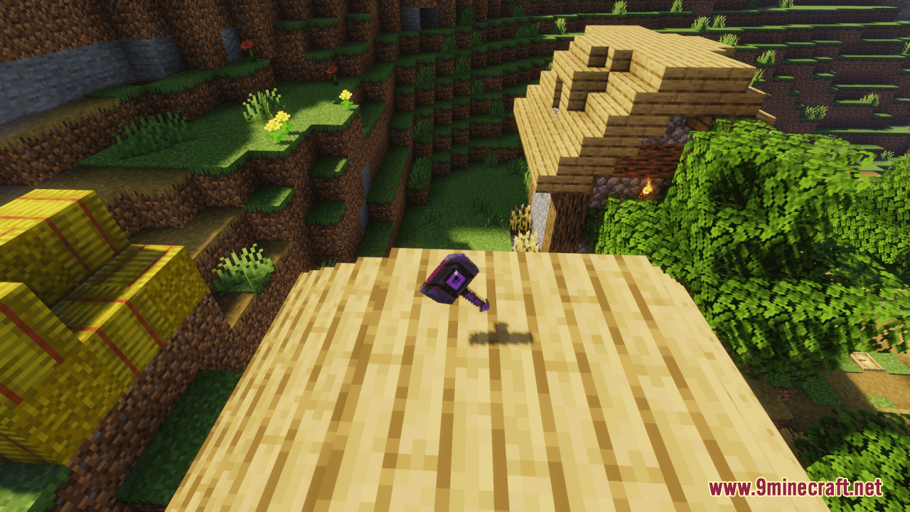 description_5 Dungeons' Gravity Hammer Resource Pack (1.19.4, 1.19.2) - текстурный пакет