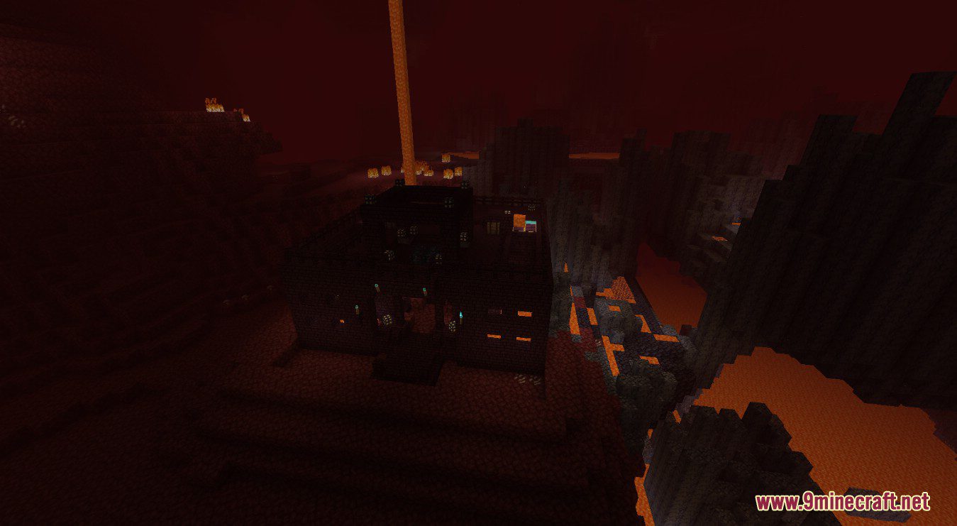 description_4 Impresionante Dungeon Nether Mod - Más estructuras