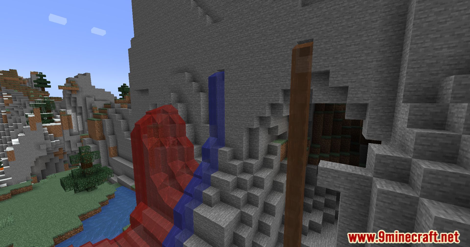 description_5 Colored Water Mod - bright creativity for your world!