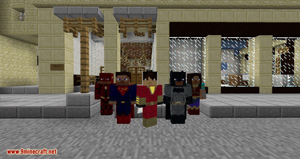 description_11 The Legends Mod (1.7.10) - неограниченное количество супергероев, монстров, ужасов, звездных войн