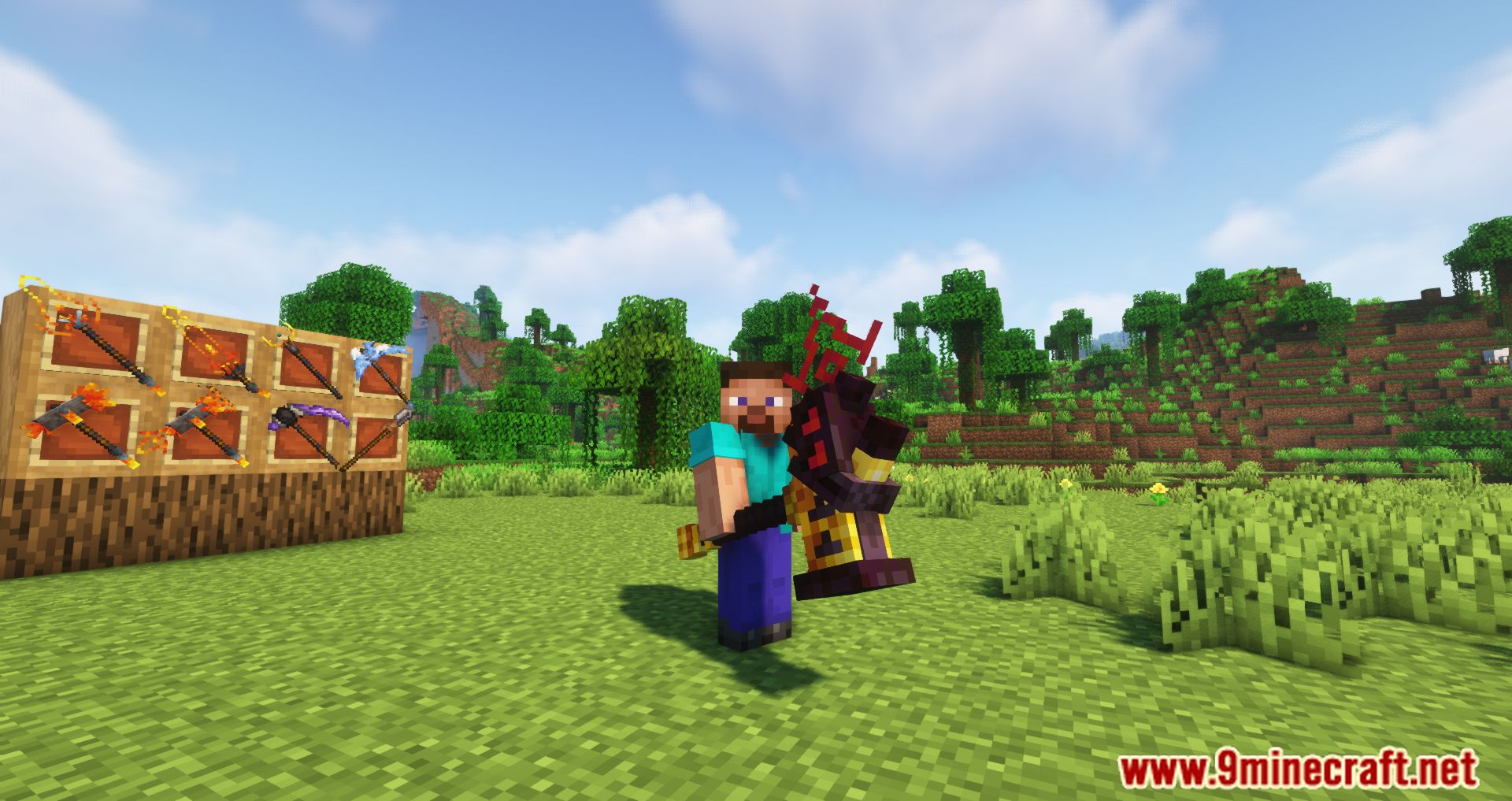 image 15 for More RPG-style Weapon Modes (1.20.4) - a wide selection of weapons