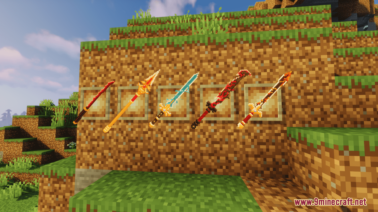 description_11 Blades Of Majestica Resource Pack (1.19.4, 1.19.2) - Текстур-пак