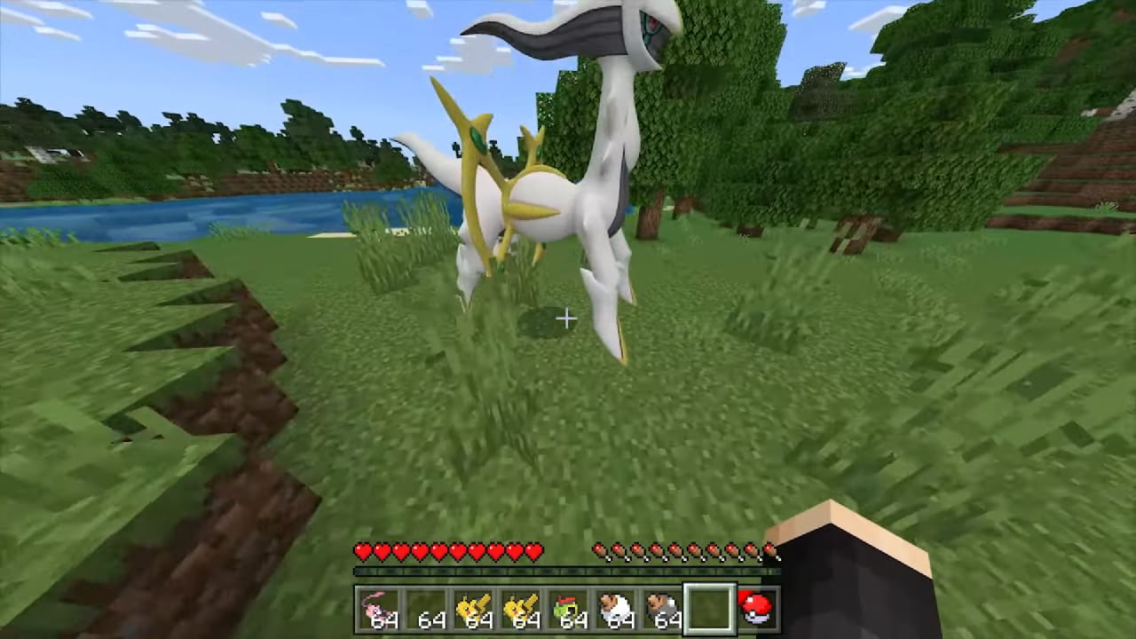 description_40 Pixelmon Bedrock Addon (1.18) - Pokemon mod para Bedrock