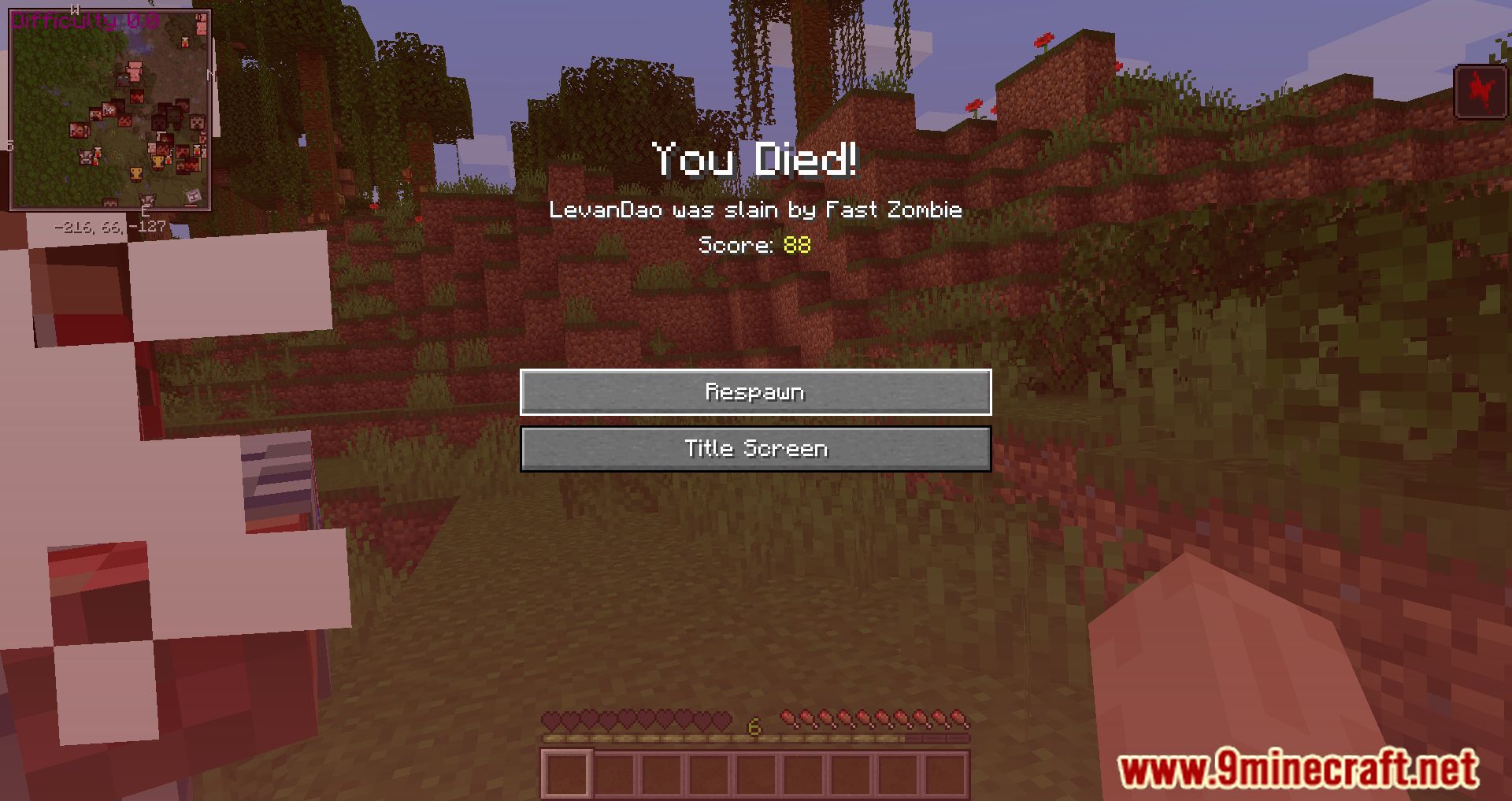 description_13 Modpack PwrDown's Zombie Apocalypse (1.16.5) - survival in a pandemic zombie world