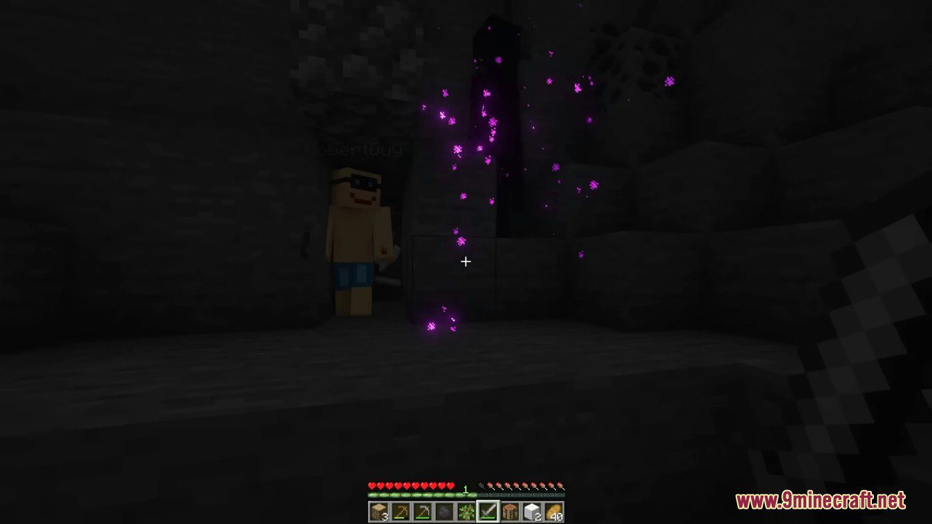 description_3 Cave Dweller Mod (1.19.3) - Выживание в самом страшном моде Minecraft