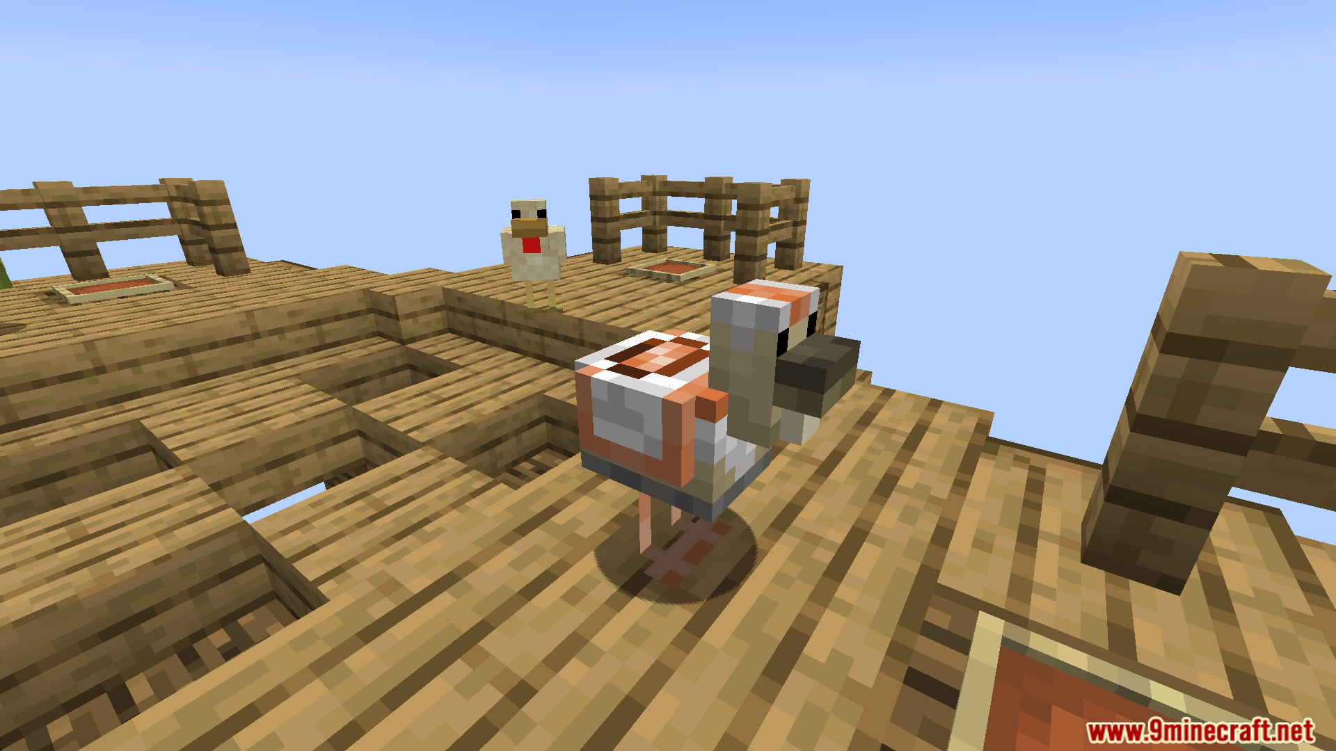 image 9 for Chicken Block Modpack (1.20.1) - Процветайте в мире, где нет ничего, кроме курицы