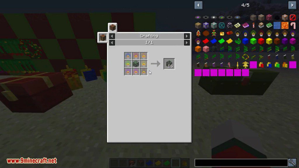 description_19 Christmas Festivity Mod (1.20.2, 1.19.4) – Christmas Furniture, Decorations