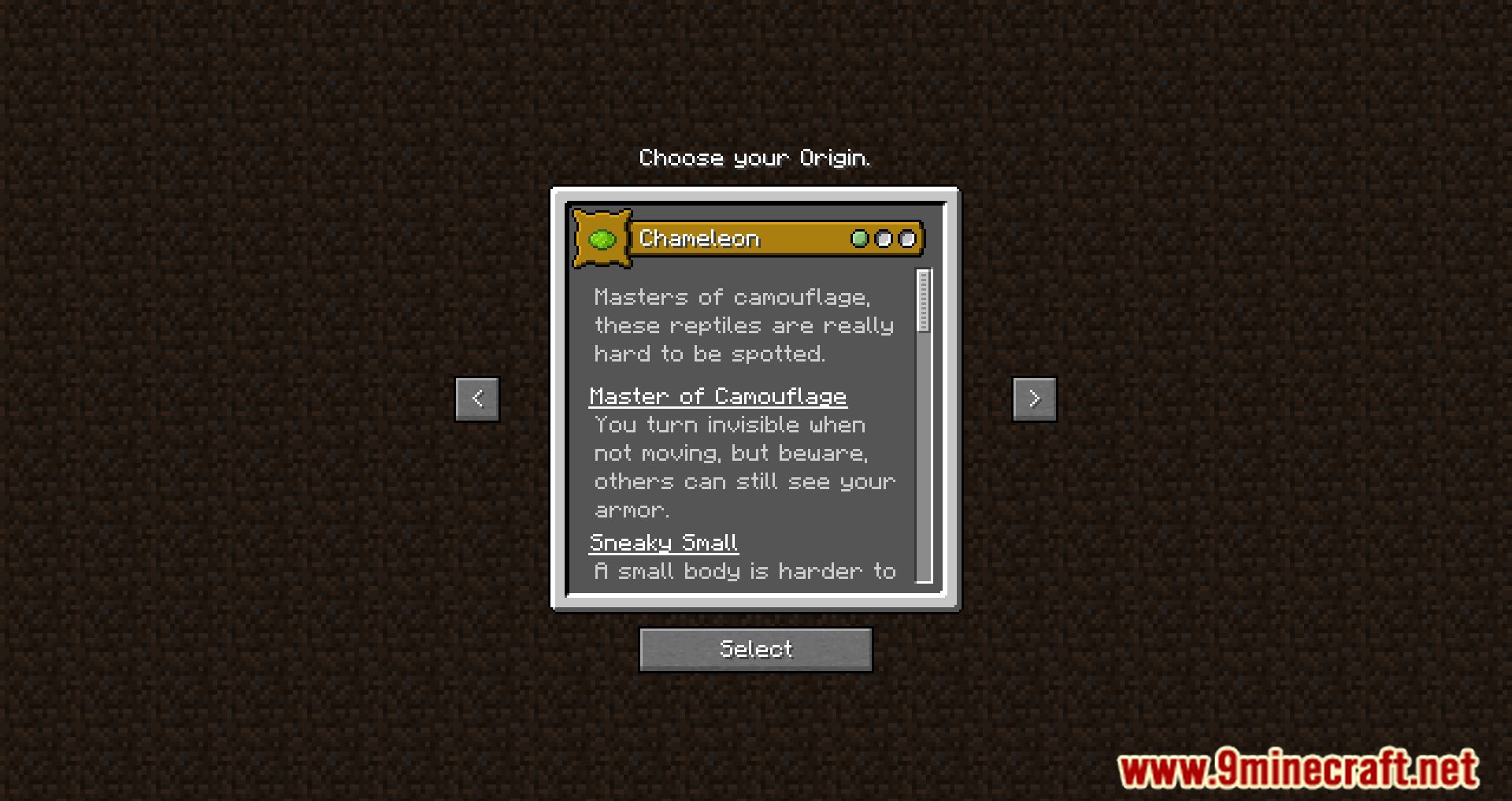 Imagen 3 para Animal Origins Mod (1.20.6) - ¡Conviértete en un animal!