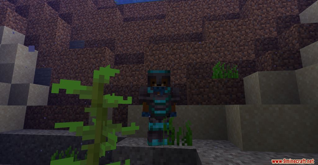 description_1 Actualizado Netherite mod - Nuevo equipo, Netherite elemental.