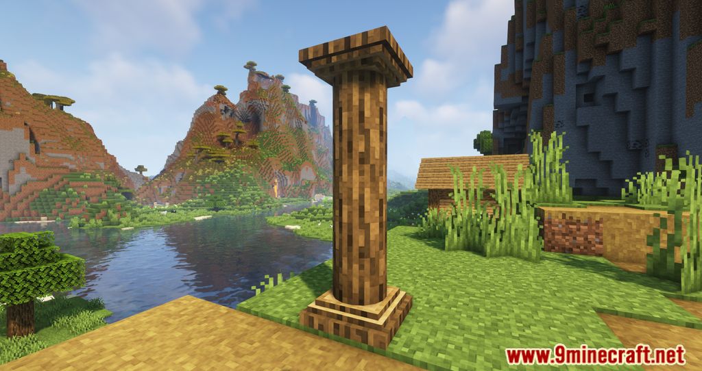 description_11 Domum Ornamentum Mod - Trará muitas decorações para o jogo