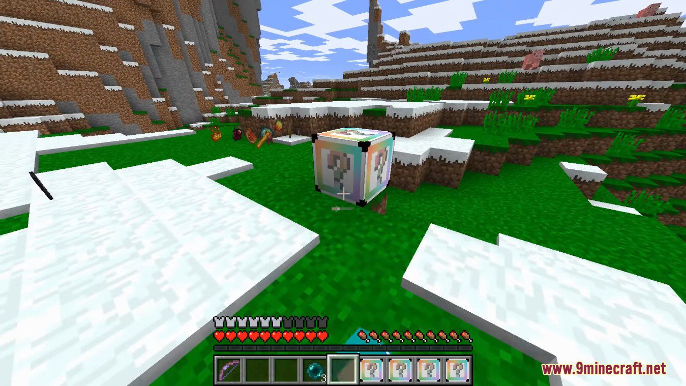 description_4 Chroma Lucky Block Mod (1.12.2) - a lot of cool drops!