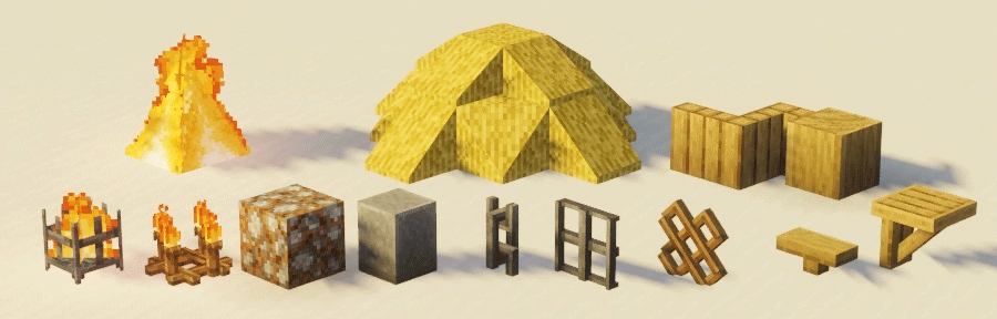 description_0 Decoration block mod - шикарные новые декоративные блоки