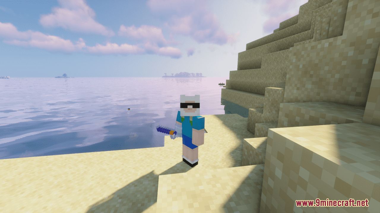 description_6 Seabird Trident & Fishing Rod Resource Pack (1.19.4, 1.19.2) - текстур-пак