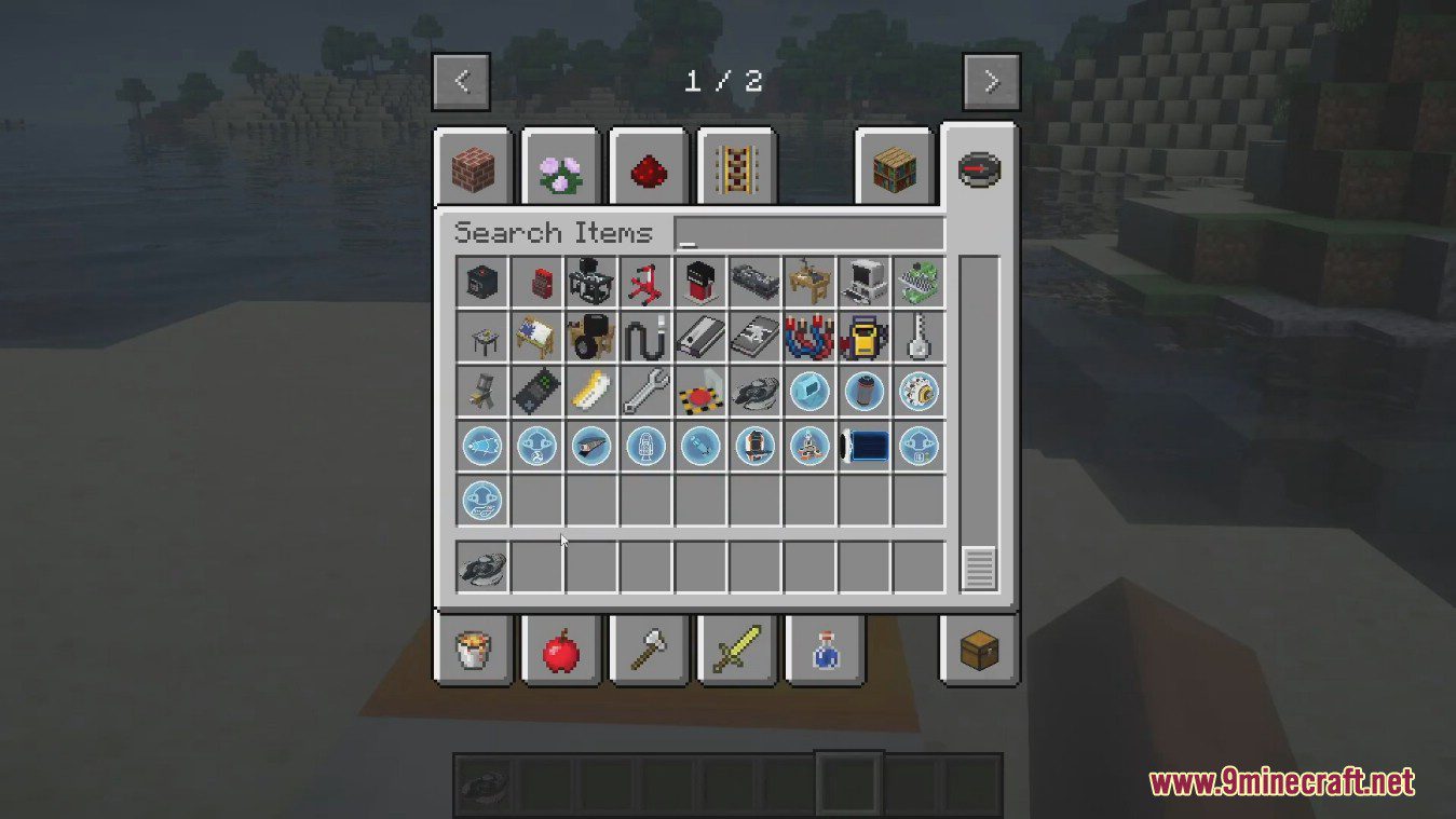 description_1 SubCraftica Mod (1.16.5) - подводная лодка Subnautica для Minecraft