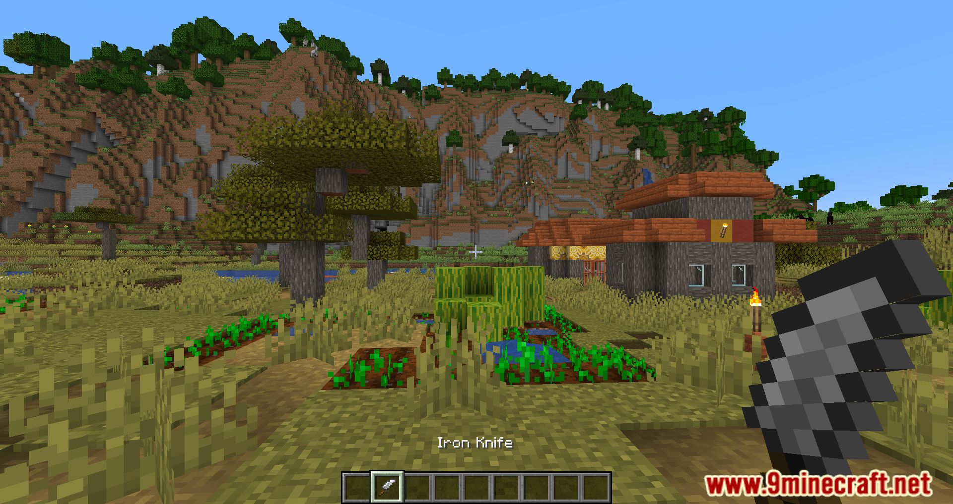 description_1 Farmer's Knife Mod - various knives.