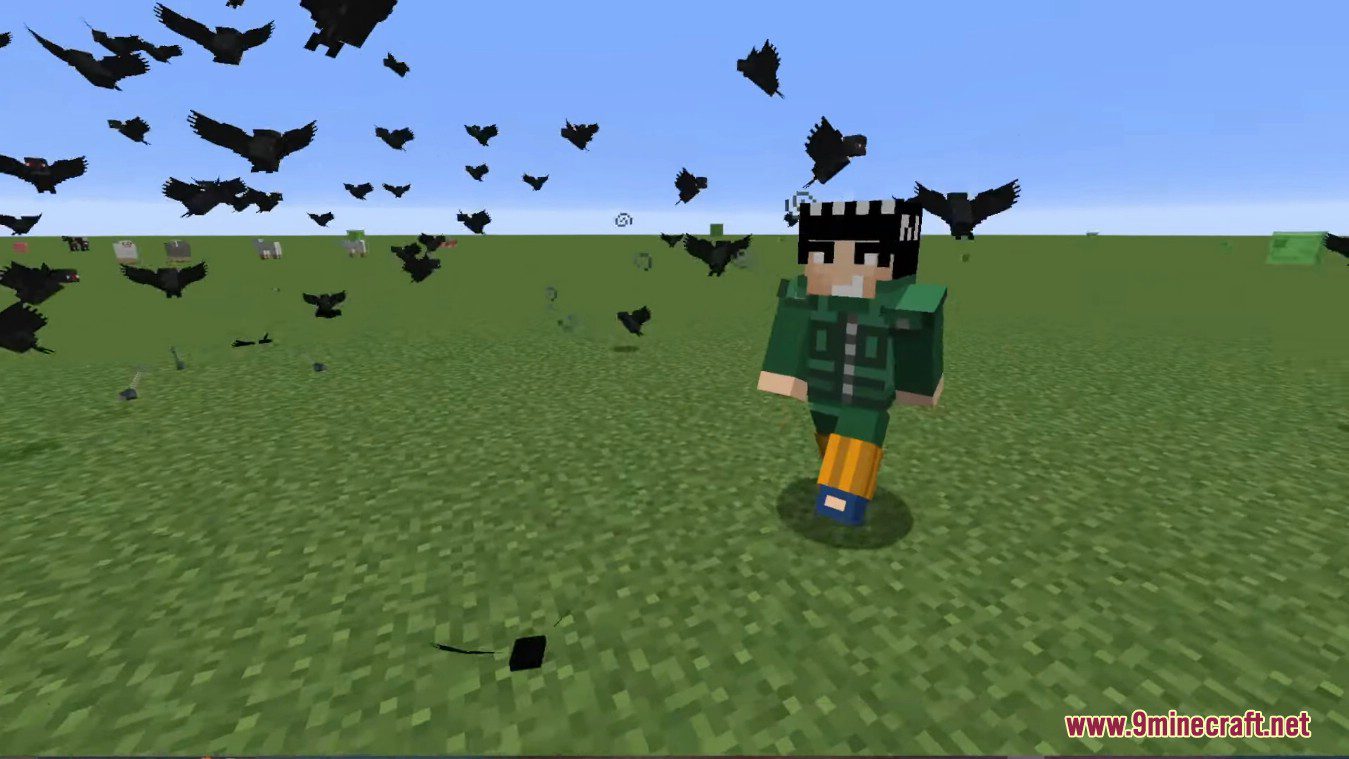 description_9 NARUTO - Shinobi Kura Mod (1.12.2) - Лучший мод на Наруто!